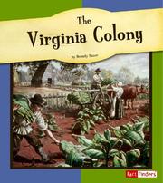 Cover of: The Virginia colony