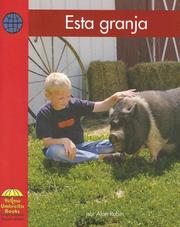 Cover of: Esta Granja/ This Farm by Alan Rubin