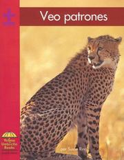 Cover of: Veo Patrones/ I See Patterns