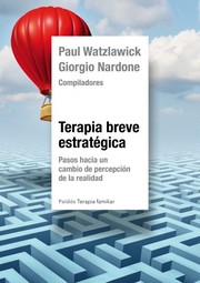Cover of: Terapia breve estratégica: Pasos hacia un cambio de percepción de la realidad