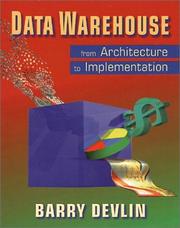 Cover of: Data warehouse by Barry Devlin