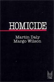 Cover of: Homicide by Martin Daly