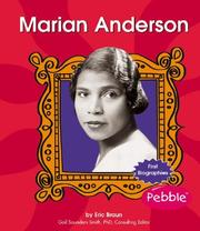 Cover of: Marian Anderson by 