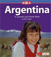 Cover of: Argentina: a question and answer book