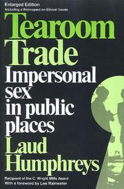 Tearoom Trade by Laud Humphreys