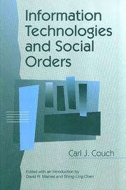 Cover of: Information Technologies and Social Orders (Communication and Social Order)