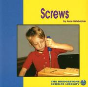 Cover of: Screws (Understanding Simple Machines)