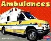 Cover of: Ambulances (Mighty Machines) by Carol K. Lindeen