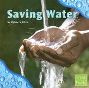 Cover of: Saving Water