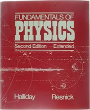 Cover of: Fundamentals of physics by David Halliday