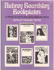 Cover of: Aubrey Beardsley bookplates: 122 ready-to-use plates with adhesive backs
