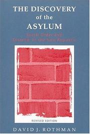 Cover of: The Discovery of the Asylum (New Lines in Criminology)