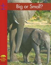 Cover of: Big or small? by Susan Ring, Susan Ring