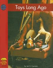 Cover of: Toys long ago by Jeri S. Cipriano