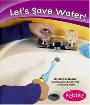 Cover of: Let's Save Water! by 