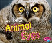 Cover of: Let's Look at Animal Eyes by Wendy Perkins