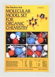 Cover of: Prentice Hall Molecular Model Set For Organic Chemistry by Prentice-Hall, inc.