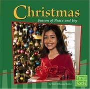Cover of: Christmas: Season of Peace And Joy (First Facts)