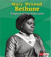 Cover of: Mary Mcleod Bethune by 