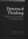 Cover of: Patterns of thinking