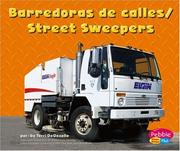 Cover of: Barredoras De Calles/street Sweepers