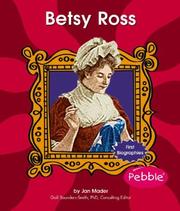Cover of: Betsy Ross (First Biographies) by 