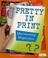 Cover of: Pretty in Print