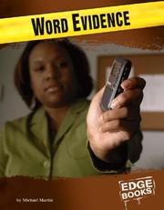 Cover of: Word Evidence (Edge Books) by Michael Martin