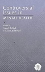 Cover of: Controversial Issues in Mental Health