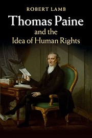 Cover of: Thomas Paine and the Idea of Human Rights by Robert Lamb