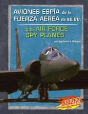 Cover of: Aviones Espia De La Fuerza Aerea De Ee.uu./u.s. Air Force Spy Planes (Vehiculos Militares/Military Vehicles) by 