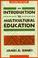 Cover of: Multiethnic Education
