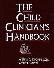 Cover of: child clinician's handbook