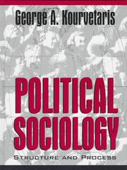 Cover of: Political Sociology: Structure and Process