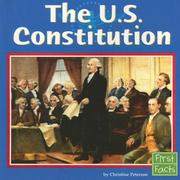 Cover of: The U. S. Constitution (First Facts; Our Government)