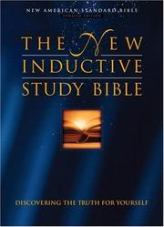 Cover of: The new inductive study Bible: updated New American Standard Bible.