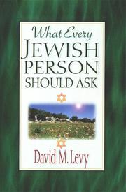 Cover of: What every Jewish person should ask