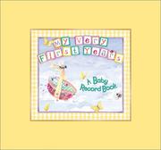 Cover of: My Very First Years Baby Book by Michal Sparks