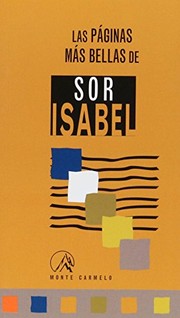 Cover of: Las páginas más bellas de Sor Isabel by Conrad De Meester