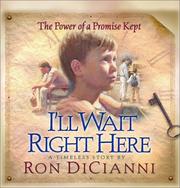 Cover of: I'll wait right here by Ron DiCianni