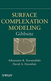 Cover of: Surface complexation modeling by Athanasios K. Karamalidis
