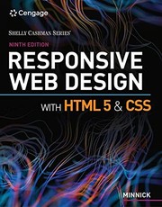 Cover of: Bundle: Responsive Web Design with HTML 5 and CSS, 9th + MindTap, 2 Terms Printed Access Card