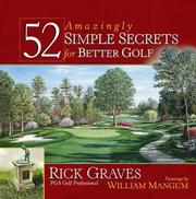 Cover of: 52 Amazingly Simple Secrets for Better Golf