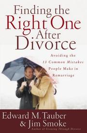 Finding the right one after divorce by Edward Tauber, Edward M. Tauber, Jim Smoke
