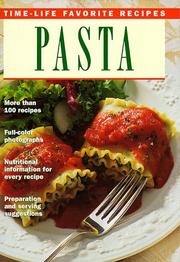 Cover of: Pasta (Time-Life Favorite Recipes)