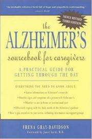 Cover of: The Alzheimer