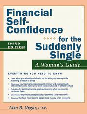 Cover of: Financial Self Confidence for the Suddenly Single: A Woman's Guide