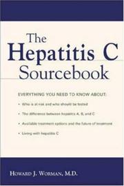 Cover of: The Hepatitis C Sourcebook by Howard J. Worman