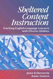 Cover of: Sheltered content instruction by Jana Echevarria