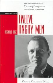 Cover of: Readings on Twelve angry men by Russ Munyan, book editor.